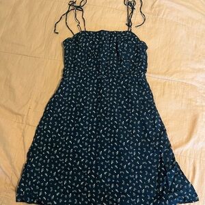 Old Navy Blue Spaghetti Strap Sundress